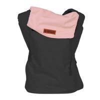 ByKay Draagtas Click Carrier Reversible Baby Steel Grey / Vintage Pink - thumbnail