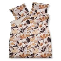 Vandyck Autumn Fern taupe dekbedovertrek - thumbnail