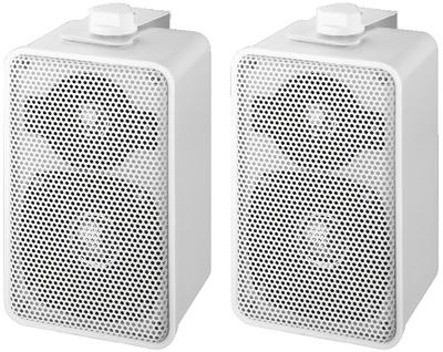 MONACOR MKS-42/WS - 2-weg luidspreker paar