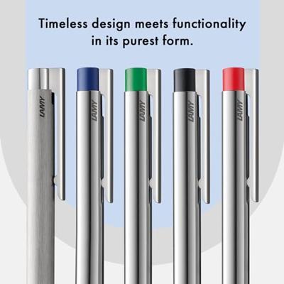 Pen Lamy Brushed Zwart Roestvrij staal