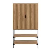 Bendt Opbergkast 'Lisette' Eikenhout, 140 x 80cm - thumbnail