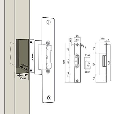 Avidsen 102270 Elektrische deuropener