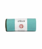 Manduka eQua Handdoek - Tasmanian Blue (Klein) - thumbnail