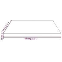 Tafelblad 40x40x2,5 cm massief grenenhout - thumbnail