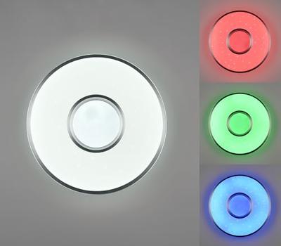 Trio RGB plafondlampRealta met afstandsbediening - R64401005