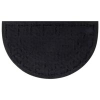 VidaXL Deurmat halfrond 45x75 cm rubber en kokosvezel - thumbnail