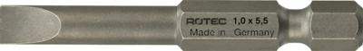 Rotec Power-schroefbit 1/4x50mm sl0.6x3.5 | 10 stuk stuks