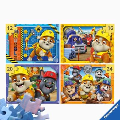 Ravensburger legpuzzel rubble & crew - 4 puzzels - thumbnail
