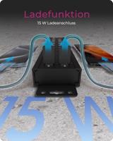 ICY BOX IB-HUB1720-U3 Zwart - thumbnail