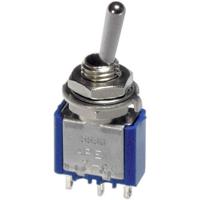 APEM 5556A 5556A Tuimelschakelaar 250 V/AC 3 A 3x aan/aan Continu 1 stuk(s) - thumbnail