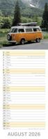 Volkswagen Camper Kalender 2026 Slimline - thumbnail