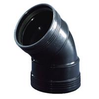 PP bocht 45 graden manchet - 32 mm - thumbnail