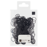 HEMA Haarelastiekjes - 300 stuks - thumbnail