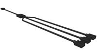 Cooler Master R4-ACCY-RGBS-R2 RGB 1-naar-3 splitterkabel, 4-pin en 5-pin LED connector, 58 cm - thumbnail