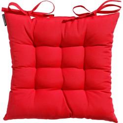 Madison zitkussen toscane panama rood 46 x 46 cm