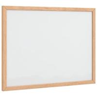 Magnetisch whiteboard met massief grenenhouten frame 40x30 cm - thumbnail