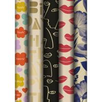 Inpakpapier Stewo Mindful 200x70cm assorti | 60 stuks - thumbnail