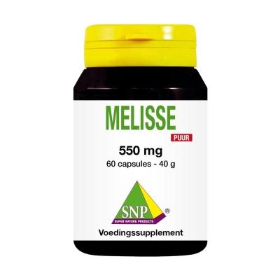 SNP Melisse 550mg puur 60 Vegetarische capsules