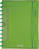 Schrift adoc a4 ruit 4x8mm 144pag 90gr 6 tabbladen | 8 stuks - thumbnail