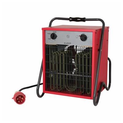 Eurom EK15002 + cable-socket Heater Ventilatorkachel Rood - thumbnail