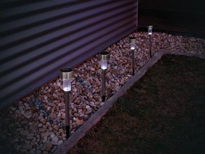 Tuinlamp op zonne-energie met sokkel in roestvrij staal Velleman - Velleman Tuinlamp op zonne-energie met sokkel in roestvrij staal Velleman - Velleman