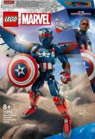 LEGO marvel 76296 captain america bouwfiguur - thumbnail