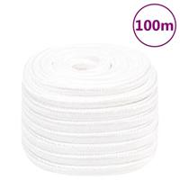 VidaXL Boottouw 20 mm 100 m polypropyleen volwit - thumbnail