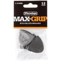 Dunlop 449P114 Max-Grip Nylon Standard Pick 1.14 mm plectrum set 12 stuks - thumbnail