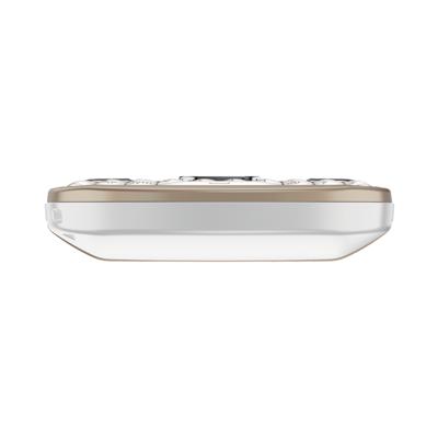 Nokia C3 Smartphone (6,1 cm (2,4 inch) display, Bluetooth, 2 megapixel camera, QWERTZ-toetsenbord) goud/wit