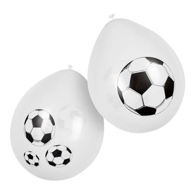 Boland Latex ballonnen voetbal 25cm, 6st. Boland Latex ballonnen voetbal 25cm, 6st.