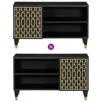 Tv-meubel 80x31x46 cm massief mangohout - thumbnail