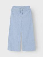 Name it zomer broek meisjes - blauw - wide leg fit - Nkfdustripes - thumbnail