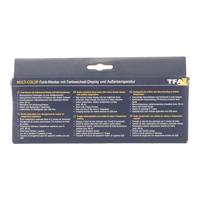 TFA Dostmann 60.2548.01 Wekker Zendergestuurd Zwart Alarmtijden 1 USB-aansluiting - thumbnail