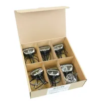 Busch & Muller Busch & müller dynamo-front light lumotec dopp n black 6 pieces - thumbnail