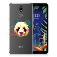 LG K40 Telefoonhoesje met Naam Panda Color - thumbnail