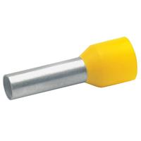 Klauke 47512 Adereindhulzen 6 mmÂ² Deels geÃ¯soleerd Geel 100 stuk(s) - thumbnail