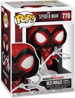 Spider-Man Miles Morales Funko Pop Vinyl: Miles Morales Crimson Cowl Suit - thumbnail