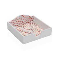 Servethouder Versa Amore Hout 18 x 7 x 18 cm - thumbnail