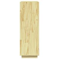 Boekenkast/kamerscherm 60x35x103 cm massief grenenhout - thumbnail