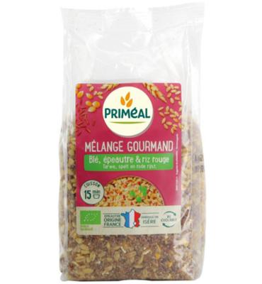 Primeal Granenmix tarwe spelt rode rijst bio 400 Gram