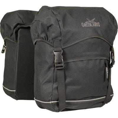 Greenlands urban travel extra large dubbel zwart 50 liter