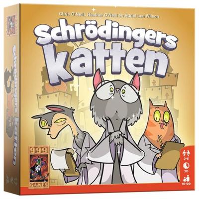 999Games 999 games schrödinger's katten kaartspel (nederlands, 2 - 6 spelers, 20 minuten, vanaf 10 jaar) 999Games 999 games schrödinger's katten kaartspel (nederlands, 2 - 6 spelers, 20 minuten, vanaf 10 jaar)
