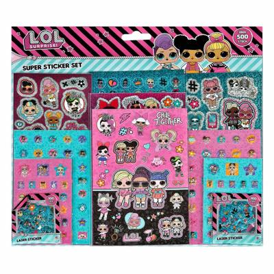 L.O.L. L.o.l surprise! super stickerset, 500st.