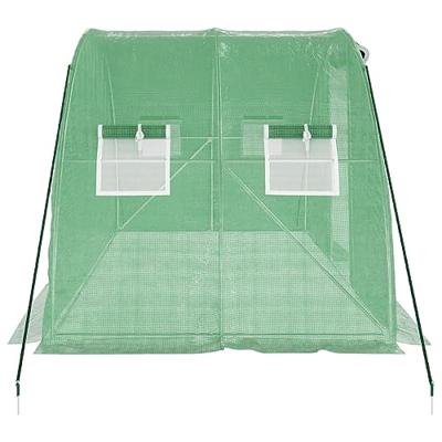 Tuinkas met stalen fundering 8 m 4x2x2 m Tuinkas met stalen fundering 8 m 4x2x2 m