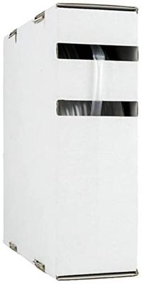 Hongshang 2111164298 Krimpkous zonder lijm Transparant 6.40 mm 3.20 mm Krimpverhouding:2:1 10 m