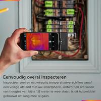 FLIR One FP3IC warmtebeeldcamera Noise equivalent temperature difference (NETD) Zwart 160 x 120 Pixels - thumbnail