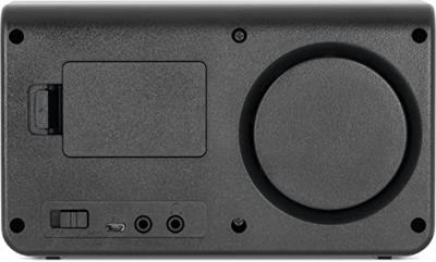 TechniSat STERNRADIO IR 2 - compacte internetradio (wifi, verwisselbare batterij, kleurendisplay, aanpasbare snelkeuzetoetsen, slaapradio, wekker, slaaptimer, snooze, AUX, app-bediening) zwart