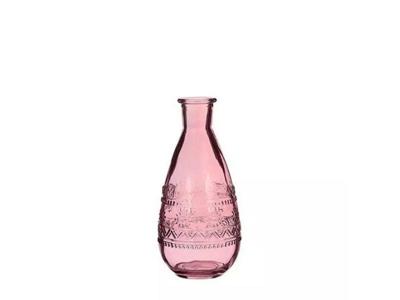 Fles rome soft pink, dia. 7,5x15,8 cm - Hortus