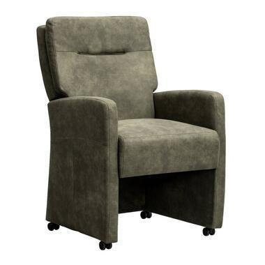 Eetkamerstoel Daniel - groen - Leen Bakker