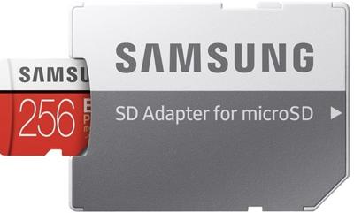 Samsung microSDXC geheugenkaart EVO Plus - 256GB
